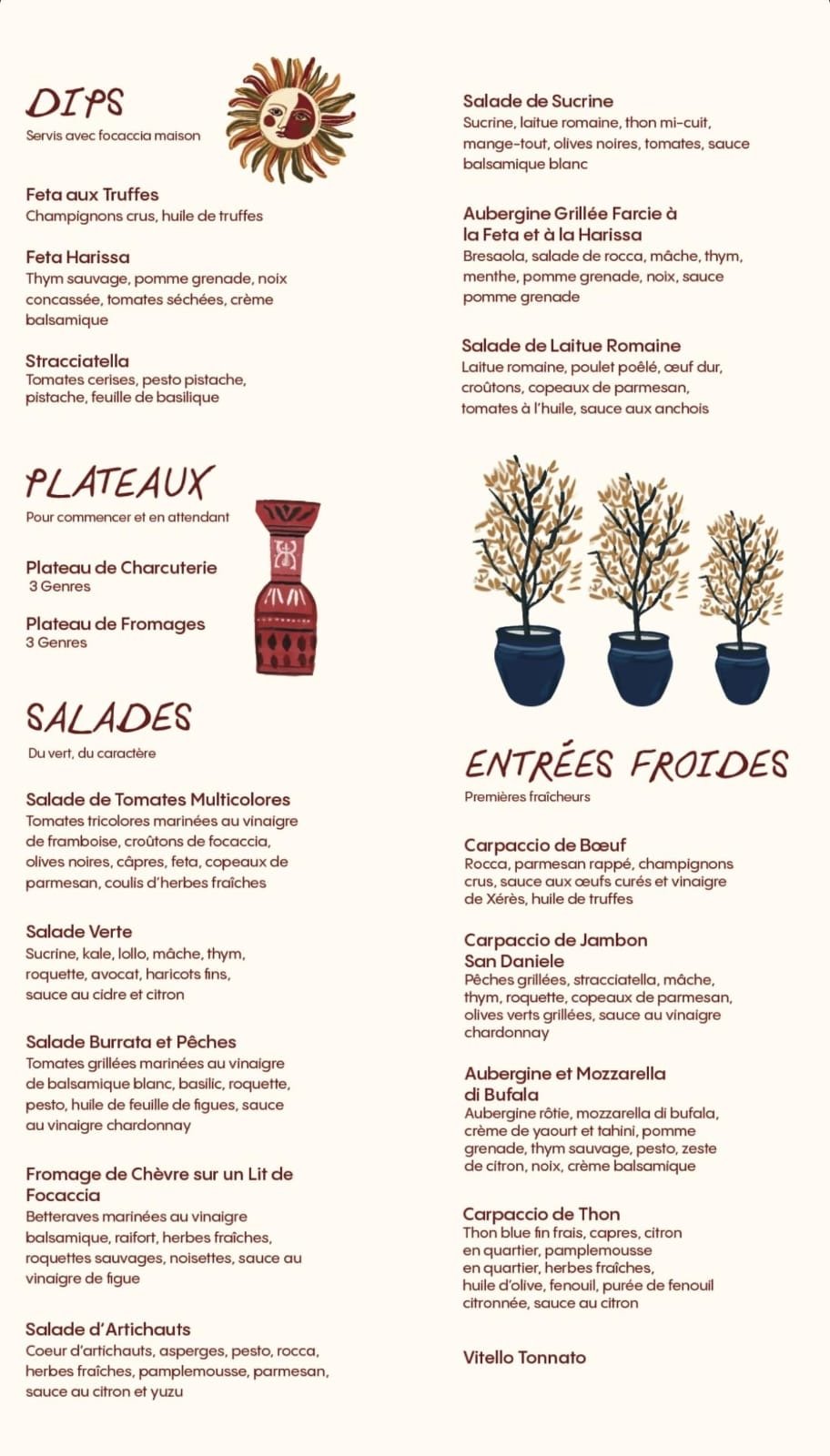 Belli menu, page 3