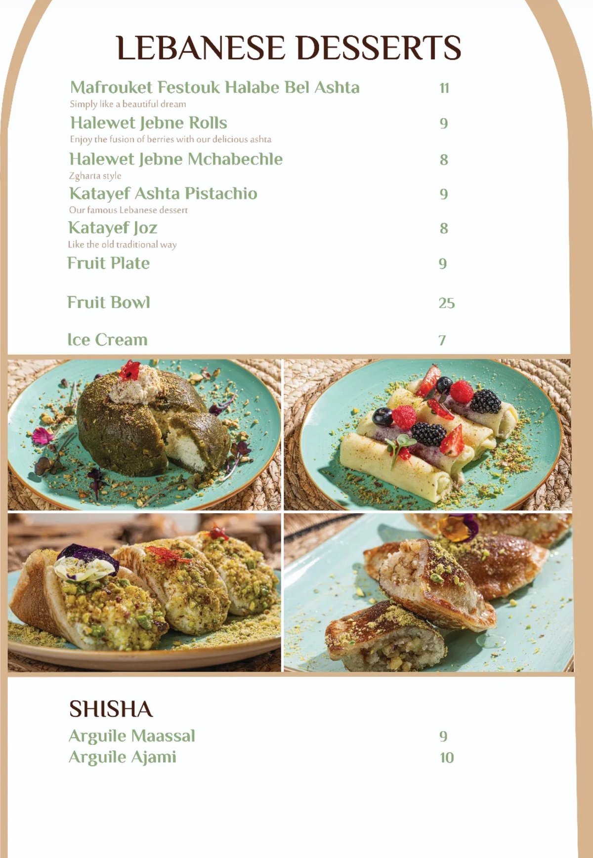 Set El Kell menu, page 6