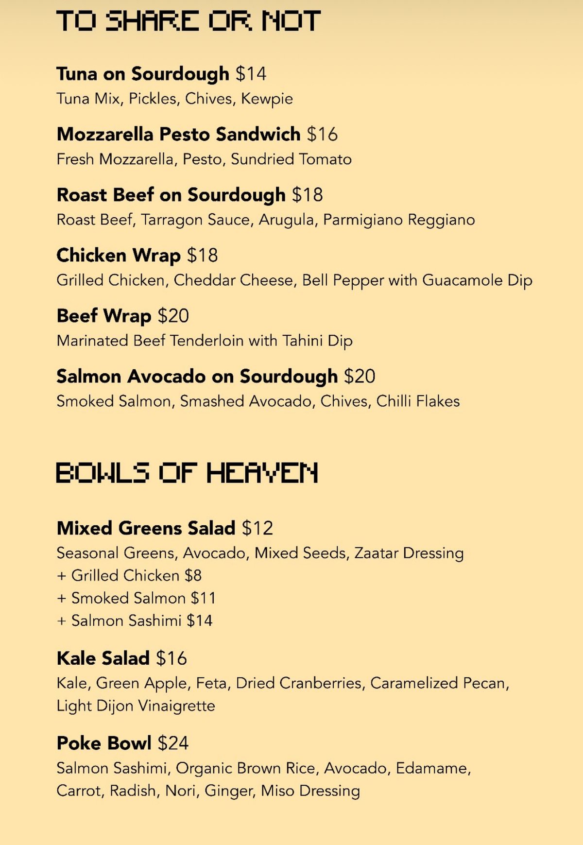 ROFF menu, page 6