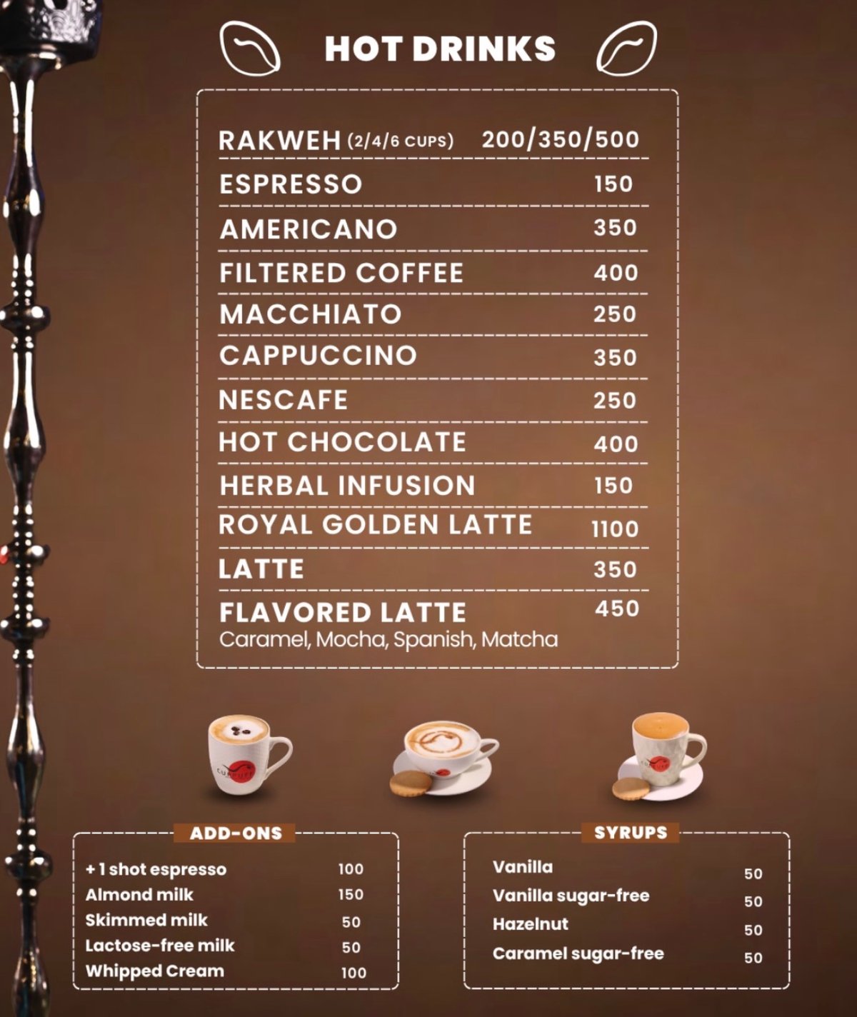 Cuppuff menu, page 2