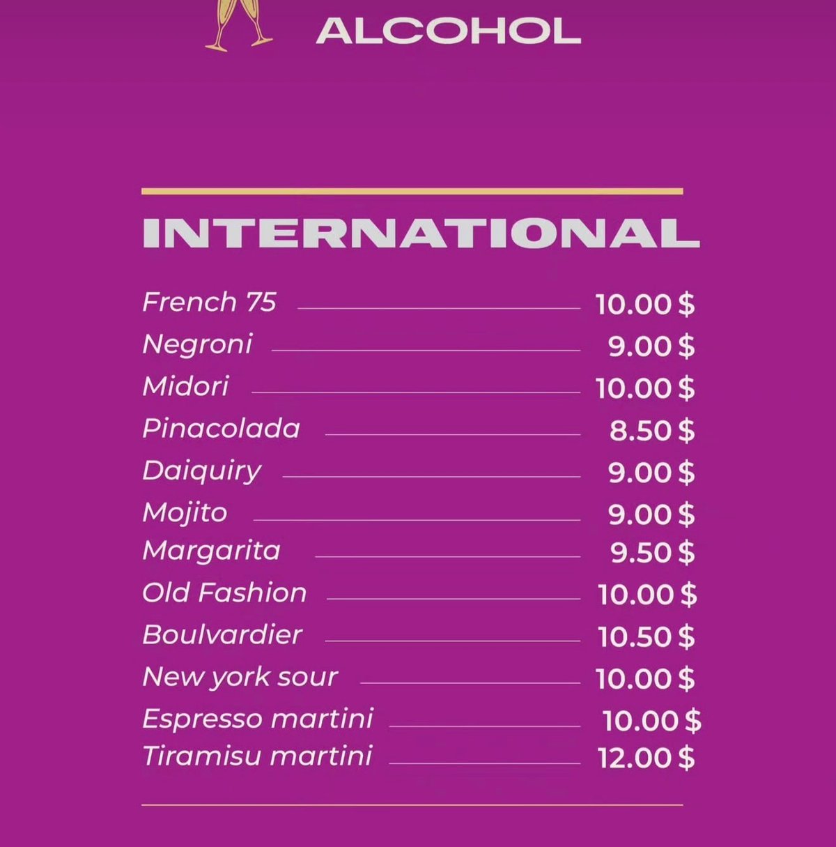 Space menu, page 5