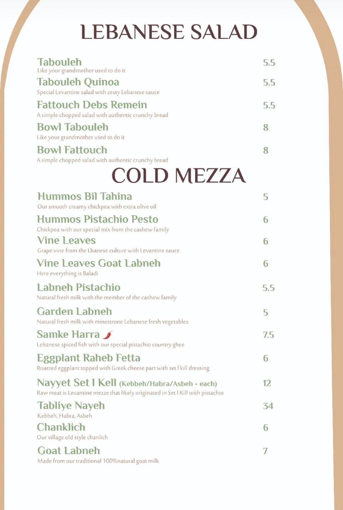 Set El Kell menu, page 11