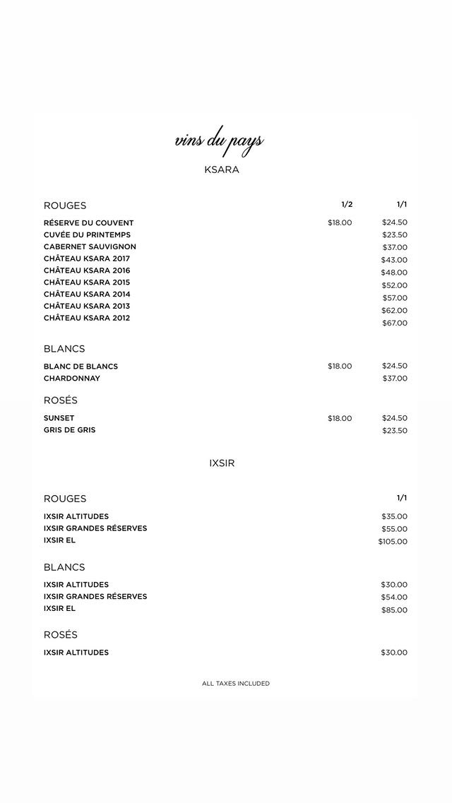Luigi Cucina Italiana menu, page 9