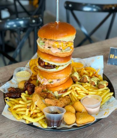 H Burger