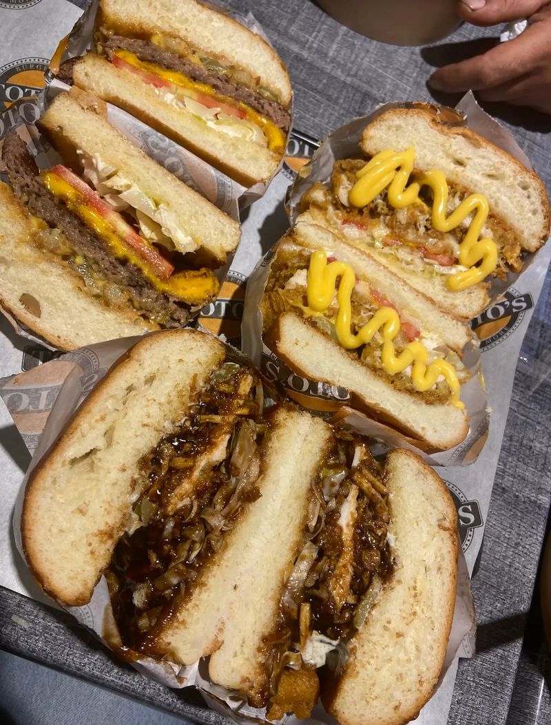 Toto's burger joint